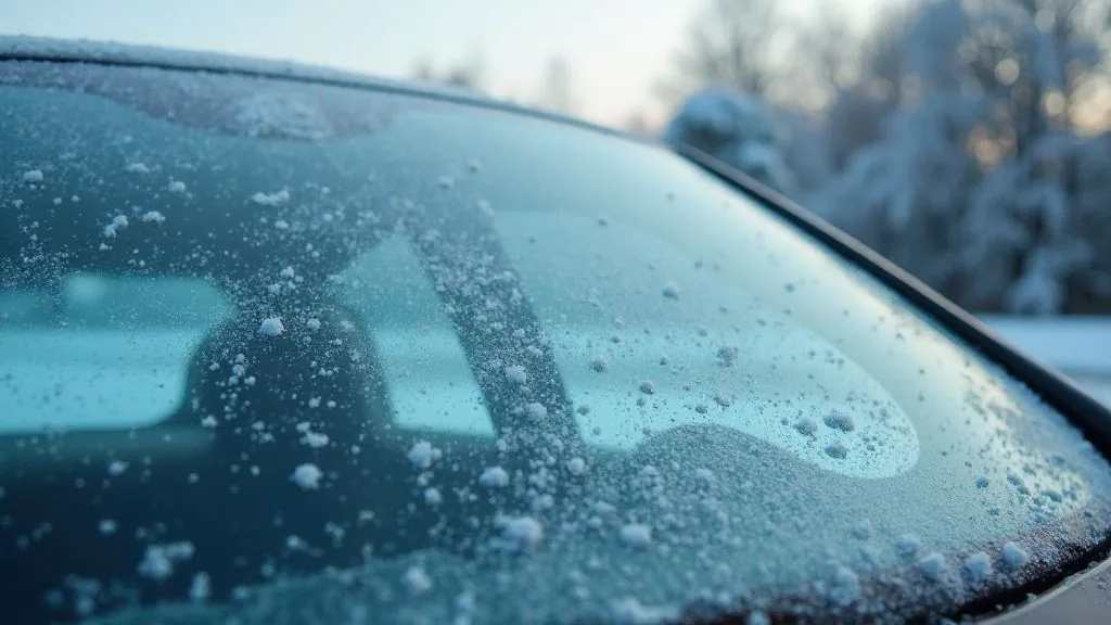 Fahrzeug hält auf der Landstraße deutlichen Sicherheitsabstand zum vorausfahrenden Auto